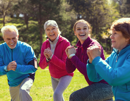older persons exercising