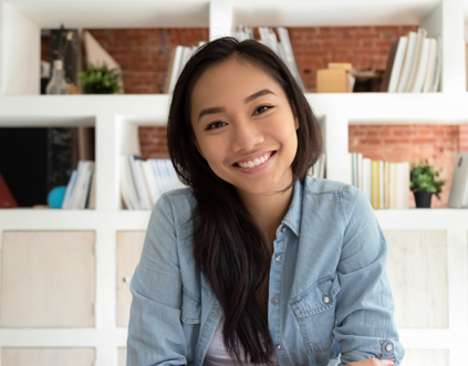 woman student mental health studies 
